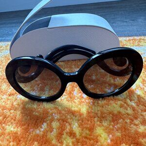 Prada Baroque Sunglasses SPR 27N Black
